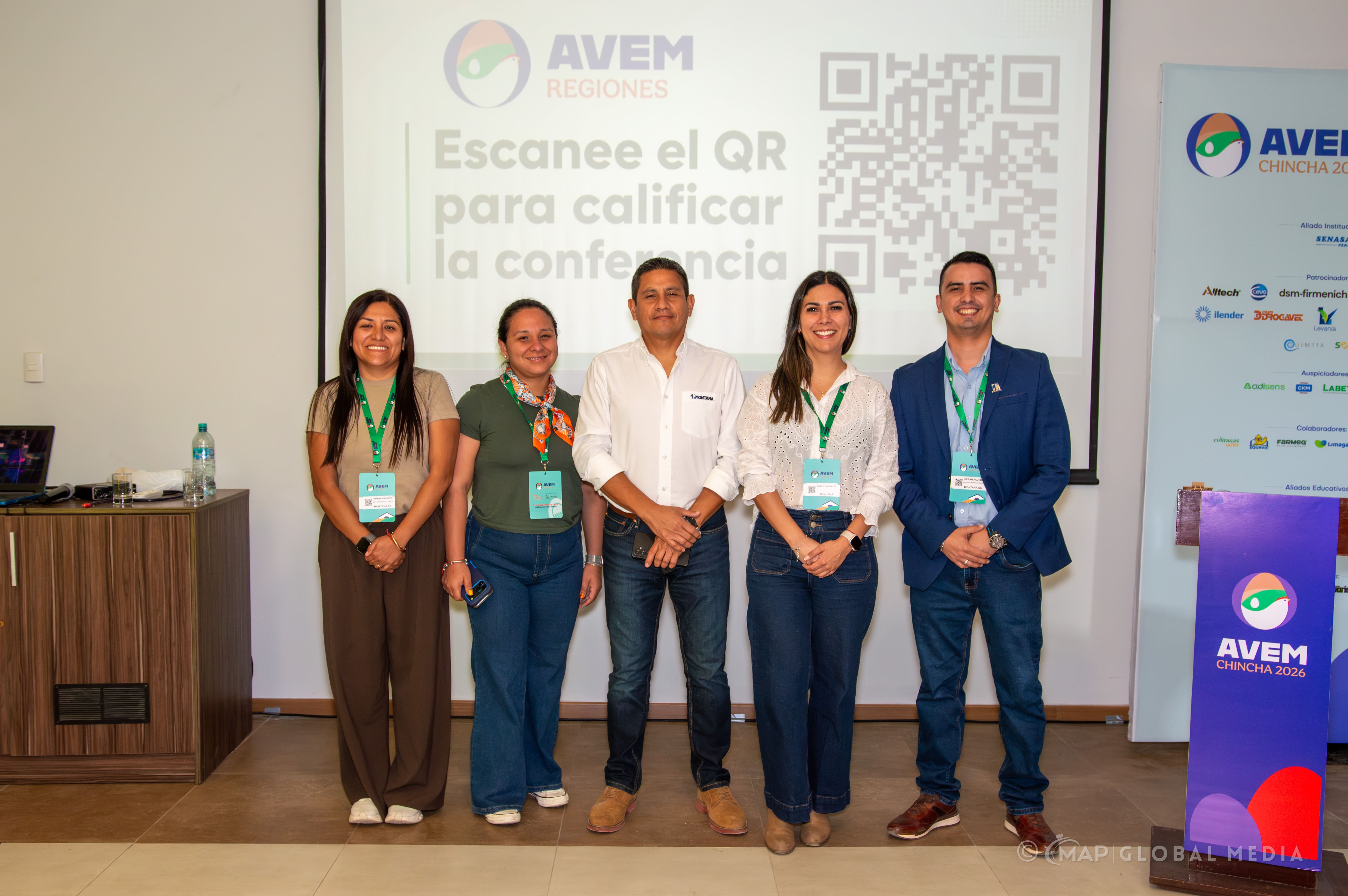MONTANA presente en AVEM Chincha: prevención de tifosis aviar
