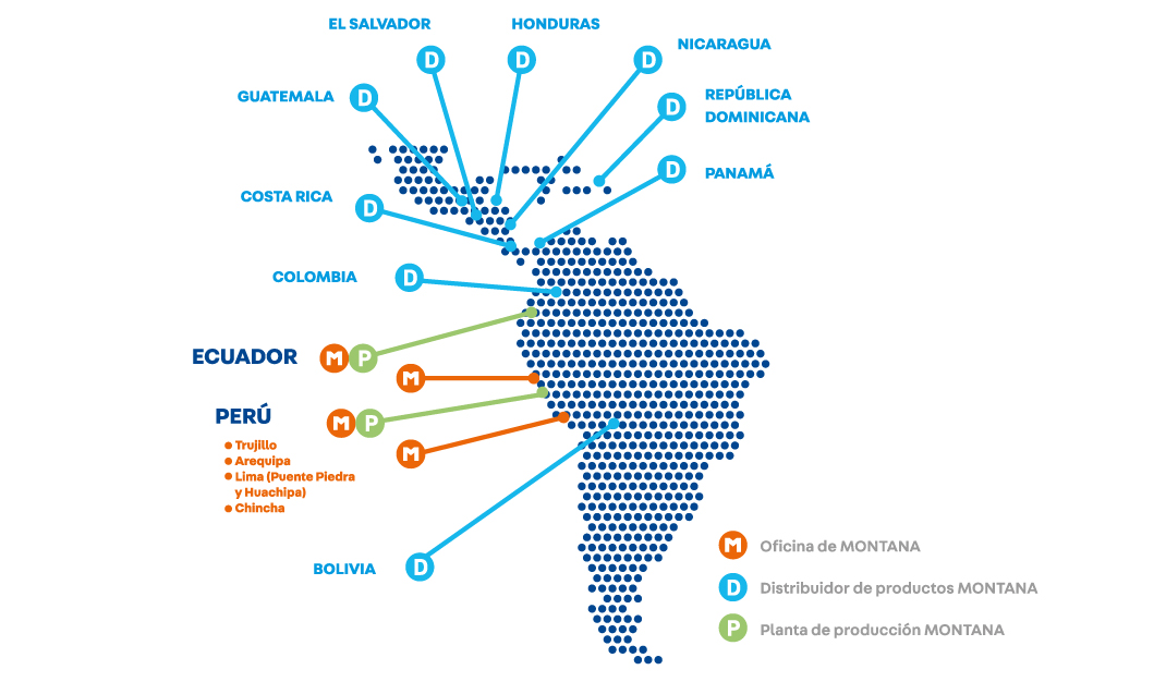Nuestra presencia regional