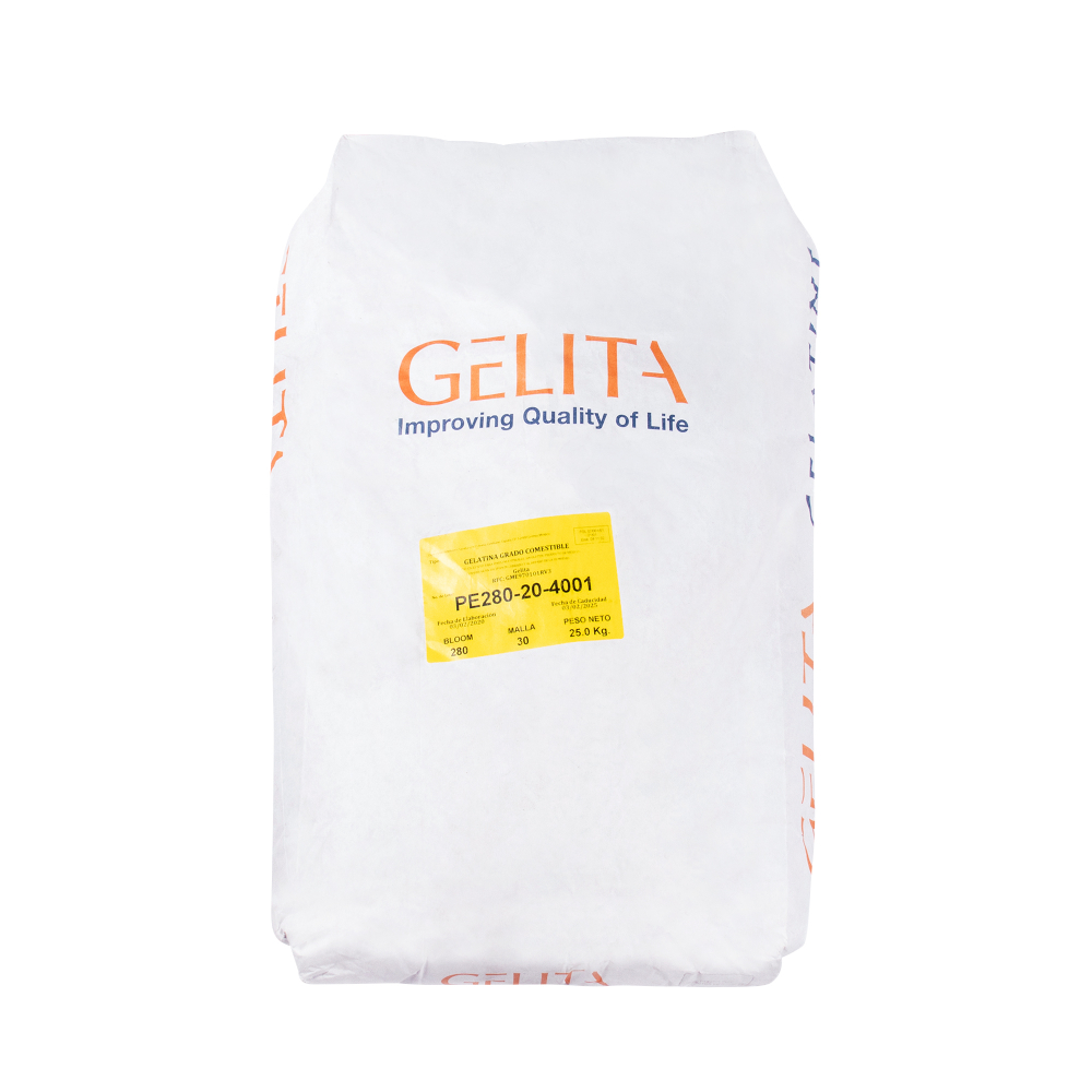 GELATINA 280 BLOOM BOLSA (Gelita) X 25KG