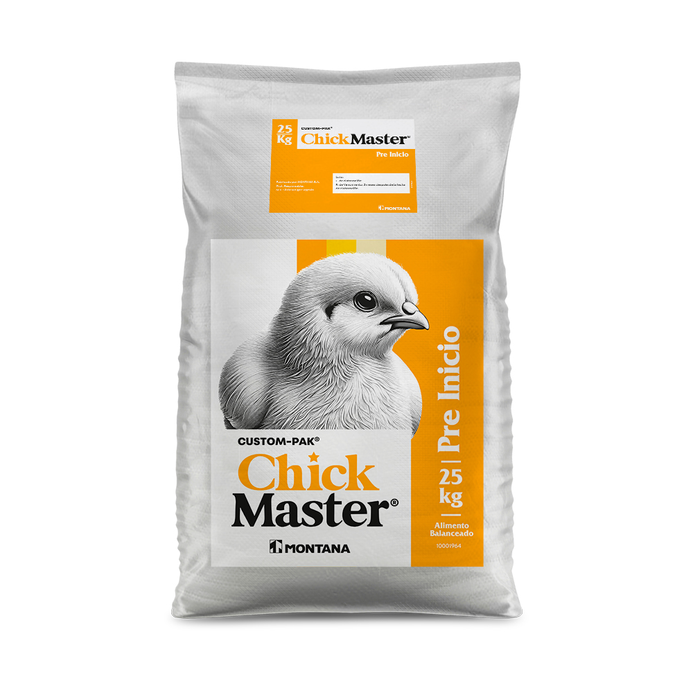 Custom-Pak®  Chick Master® Pre Inicio